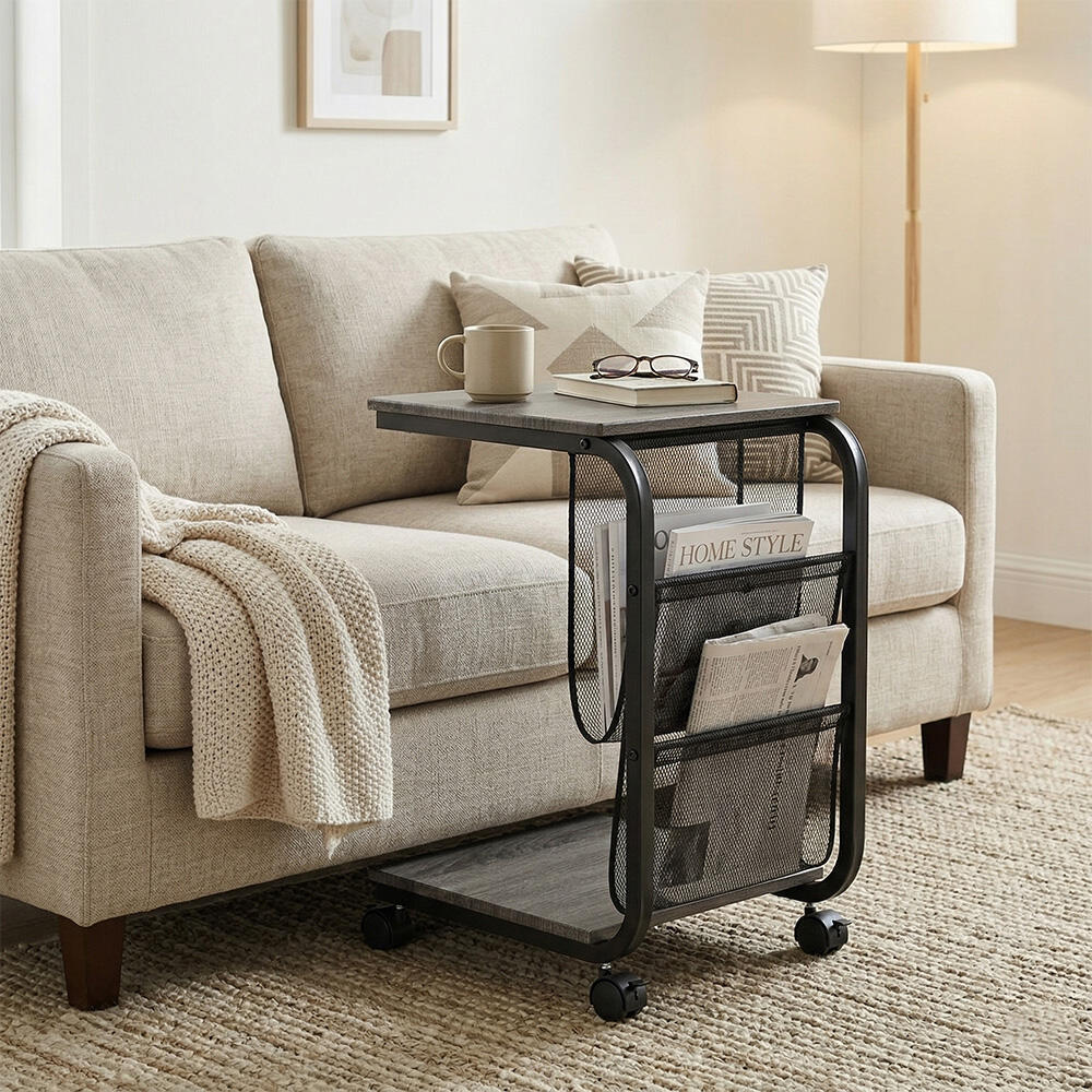 طاولة أريكة على شكل حرف C